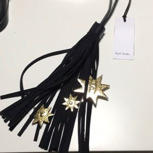 PAUL SMITH gold star tassel keyring / bag